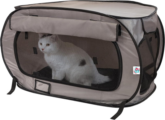 Large Pop Open Kennel, Portable Cat Cage Kennel, Waterproof Pet Bed, Carrier Collection