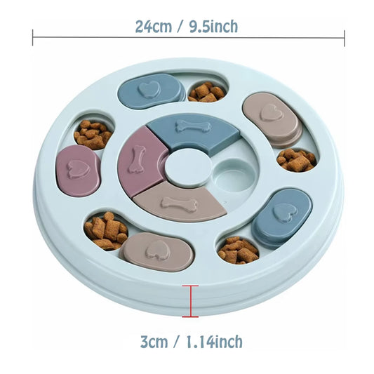 Dog Food Hiding Bowl Slow Food Training Dog Educational Toy Interactive Educational Feeding Dog Cats Pet Accessories